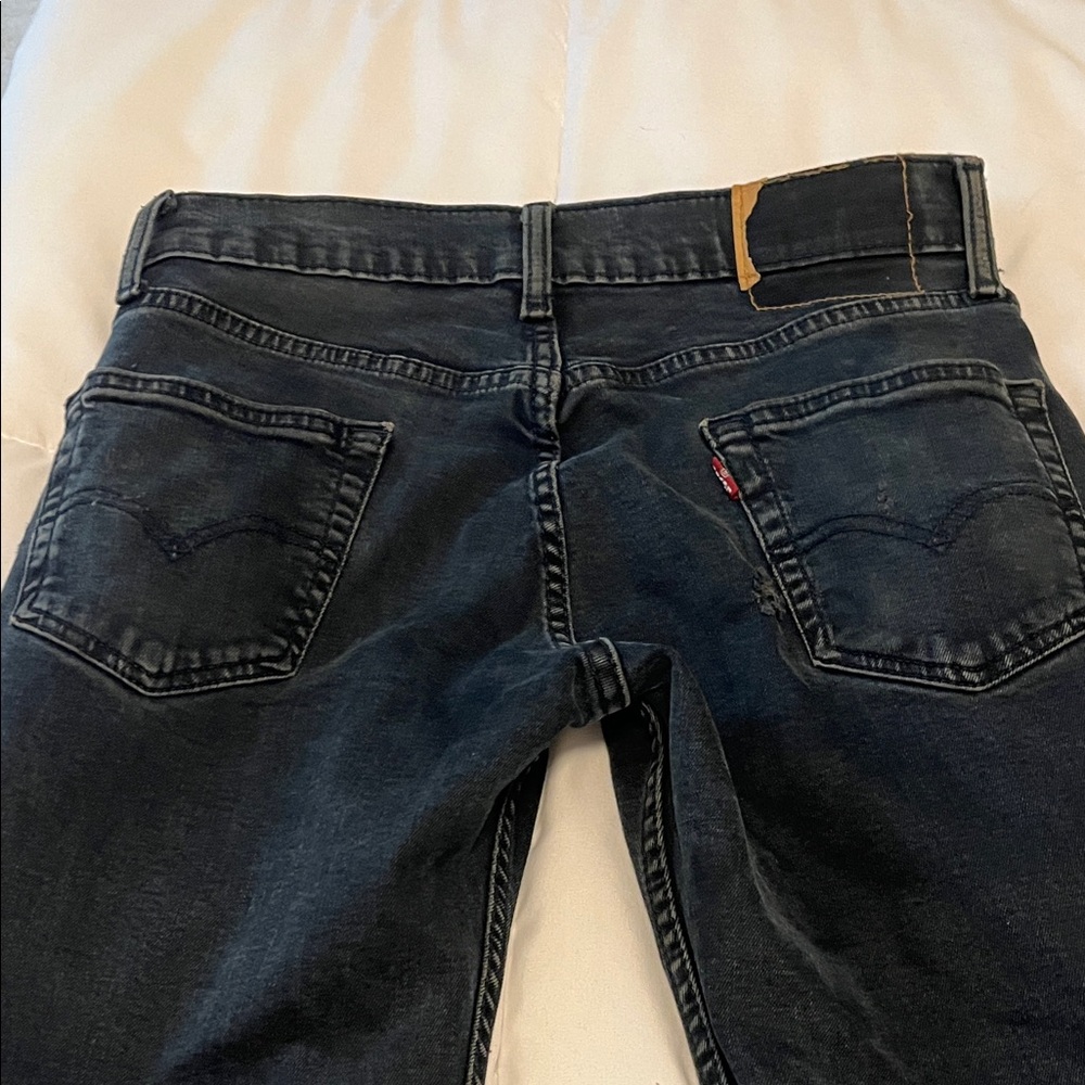 Levi's Dark Black/Gray Jeans